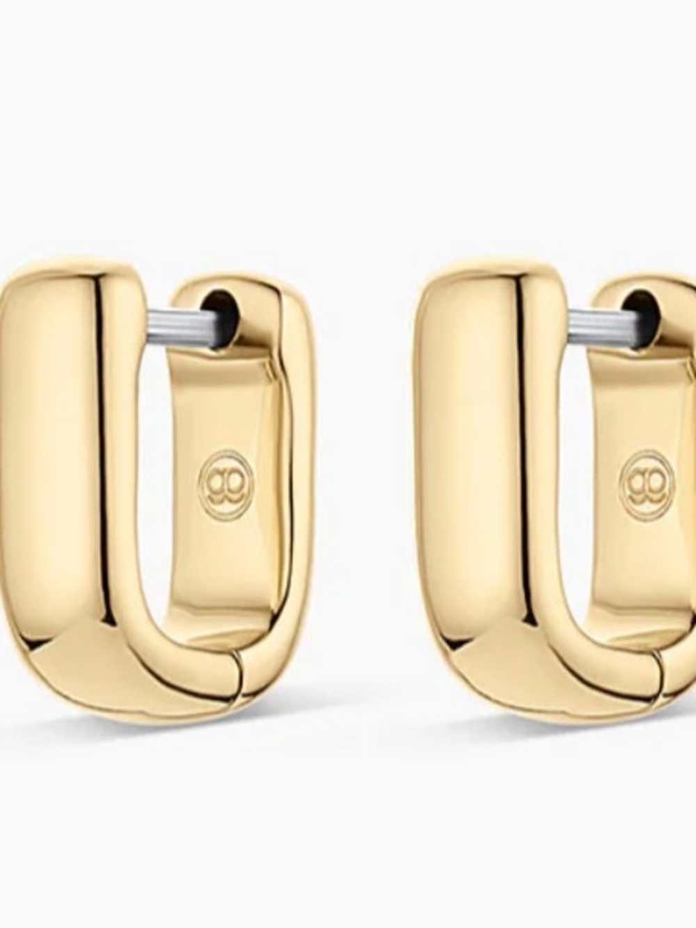 18kt Plated Gold Charlie Wrap Huggie Earrings By Gorjana New